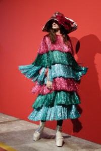Backstage at Gucci Spring 2017