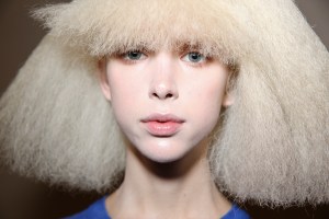 Backstage at Gucci Spring 2017
