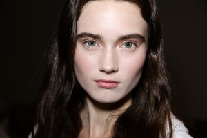 Backstage at Gucci Spring 2017