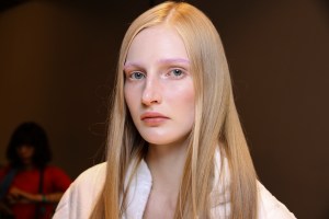 Backstage at Gucci Spring 2017