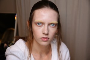 Backstage at Gucci Spring 2017