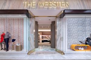 The façade of The Webster in Costa Mesa, Calif.