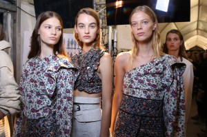 Looks from Isabel Marant's spring collection.