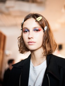 Backstage at Jill Stuart RTW Spring 2017