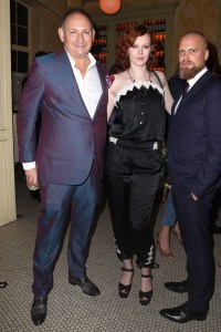 John Demsey, Karen Elson and Jean-Guillaume Trottier.