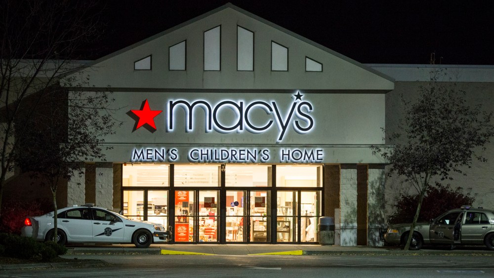 The Macy's store at the Cascade Mall in Burlington, Wash.