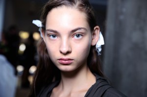 Backstage at Marni Spring 2017