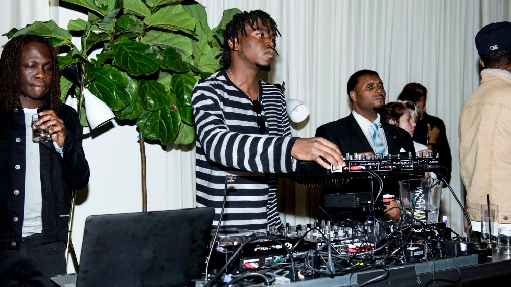 Kirk Knight at MATTE x Spring Studios end of fashion week celebration