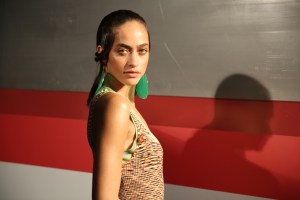 Backstage at Missoni Spring 2017