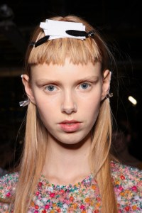 Backstage at Mulberry RTW Spring 2017