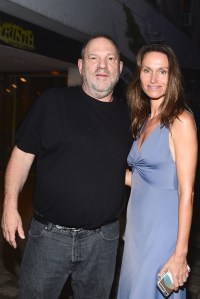 Harvey Weinstein and Anne de Carbuccia