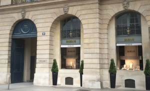 Damiani store in Paris