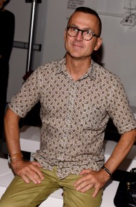 Steven Kolb front row at Prabal Gurung RTW Spring 2017