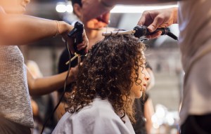 Backstage at Proenza Schouler RTW Spring 2017