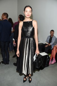 Front Row at Proenza Schouler RTW Spring 2017