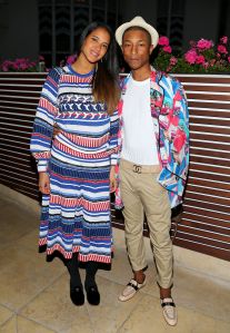 Chanel dinner Helen Lasichanh Pharrell Williams