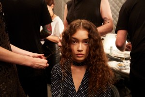 Backstage at Jonathan Simkhai RTW Spring 2017
