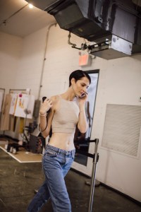 Backstage at Tibi RTW Spring 2017