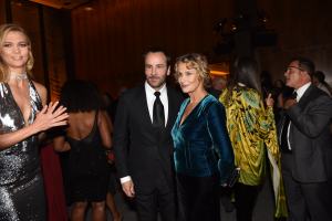Karlie Kloss, Tom Ford and Lauren Hutton