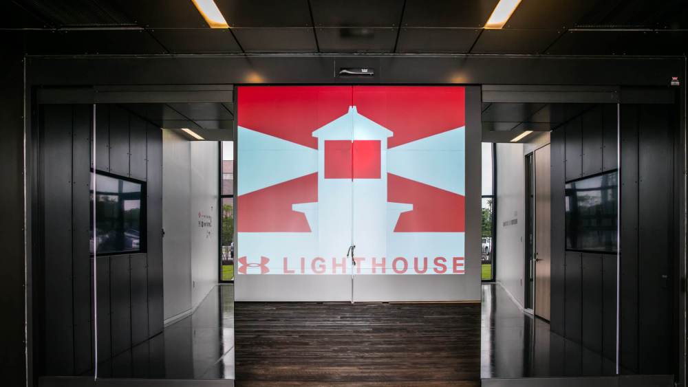 The Under Armour Lighthouse center creates innovative products.