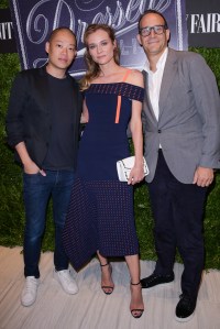 Jason Wu, Diane Kruger, and Marc Metrick