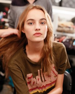 Backstage at Vera Wang RTW Spring 2017