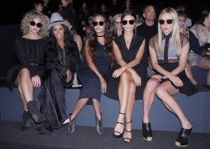 June Ambrose, La La Anthony, Emily Ratajkowski and Chloe Sevigny in the Front Row at Vera Wang RTW Spring 2017