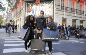 alexander wang for h&m collaboration launch day shopping