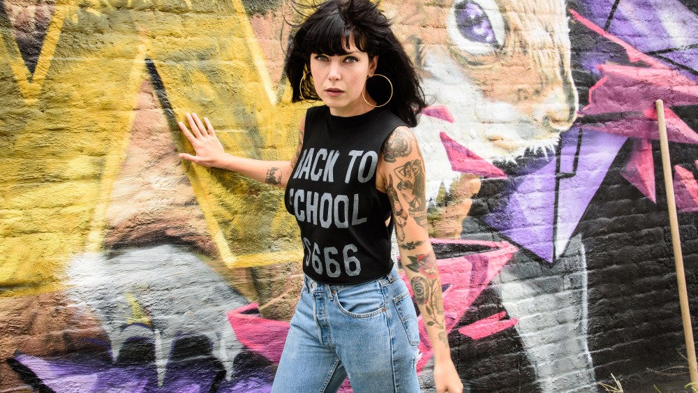 Alexis Krauss of Sleigh Bells