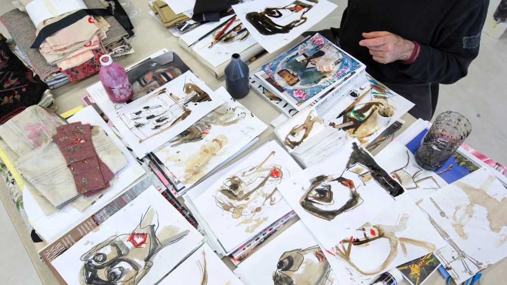 A look at the Antonio Marras Art Exhibit in Milan.