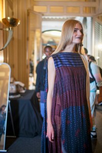 Backstage at Acne Studios RTW Spring 2017