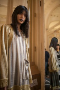Backstage at Acne Studios RTW Spring 2017