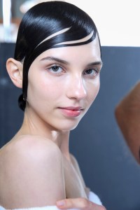 Backstage at Givenchy RTW Spring 2017