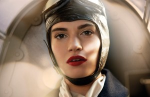 Burberry Lily James holiday film