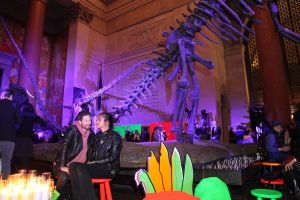 The atmosphere at the Museum of Natural History.