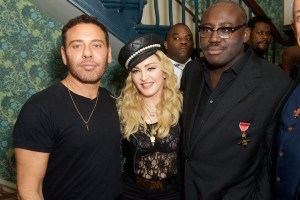 Mert Alas, Madonna and Edward Enninful