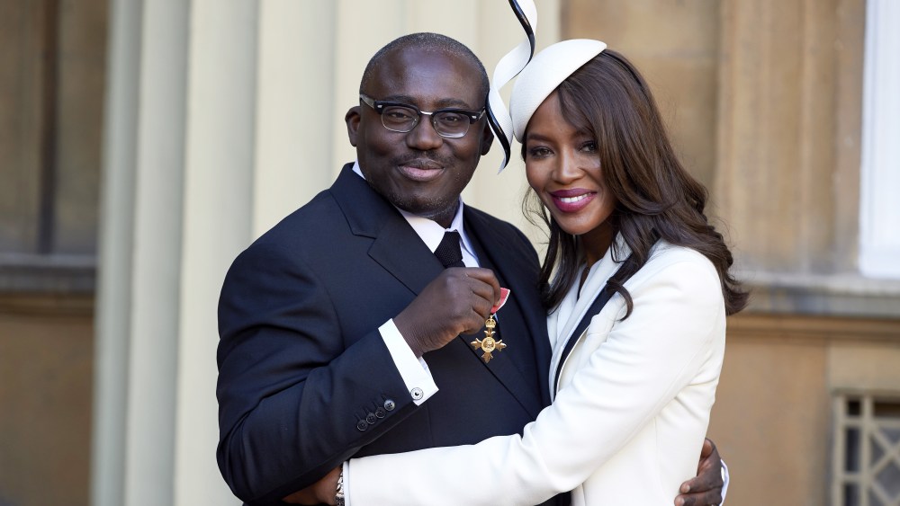 Edward Enninful and Naomi Campbell