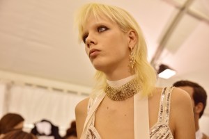 Backstage at Elie Saab RTW Spring 2017