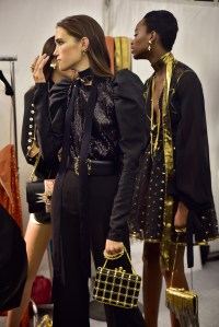 Backstage at Elie Saab RTW Spring 2017