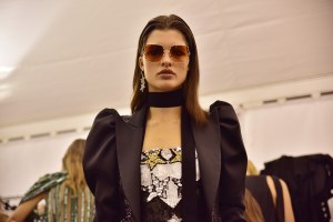 Backstage at Elie Saab RTW Spring 2017