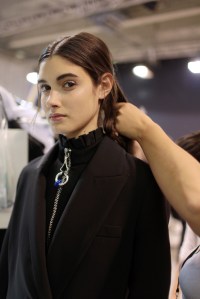 Backstage at Ellery RTW Spring 2017