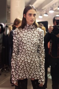 Backstage at Ellery RTW Spring 2017