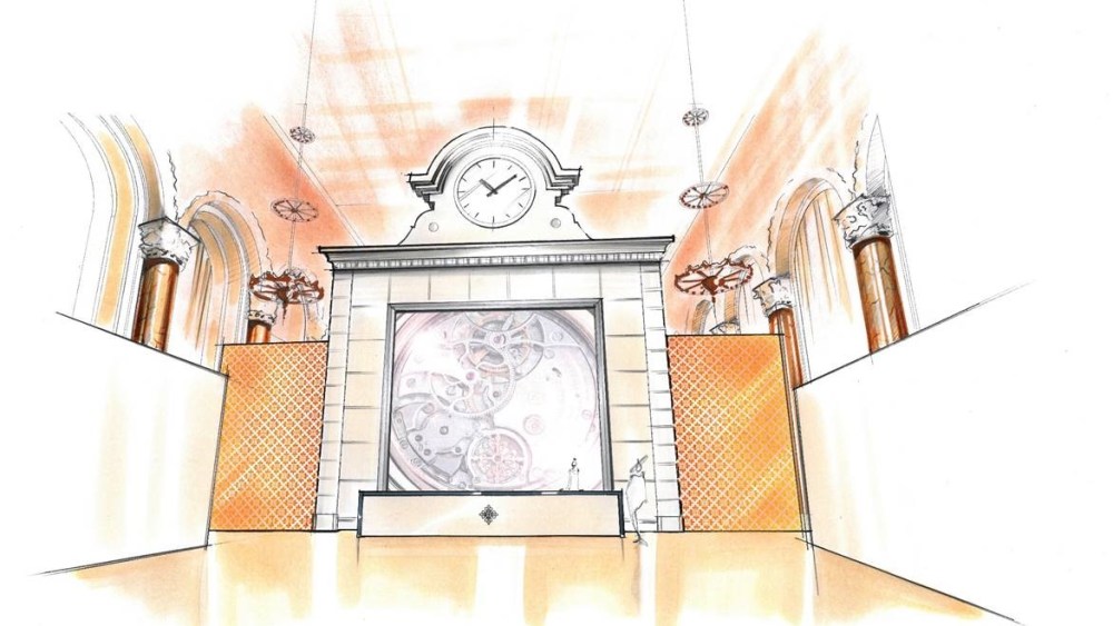 Patek Phillipe Exhibit Rendering