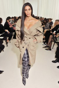 Kim Kardashian balenciaga front row