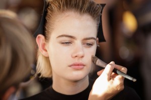 Backstage at Stella McCartney RTW Spring 2017