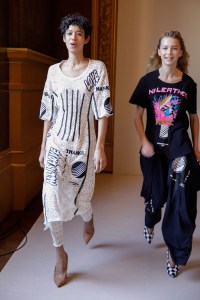 Backstage at Stella McCartney RTW Spring 2017