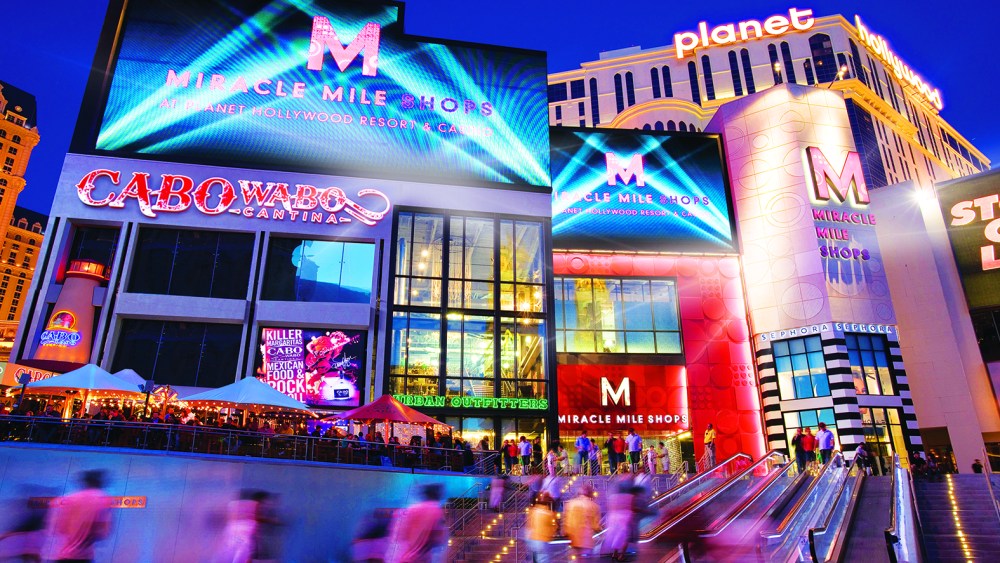 The Miracle Mile Shops.
