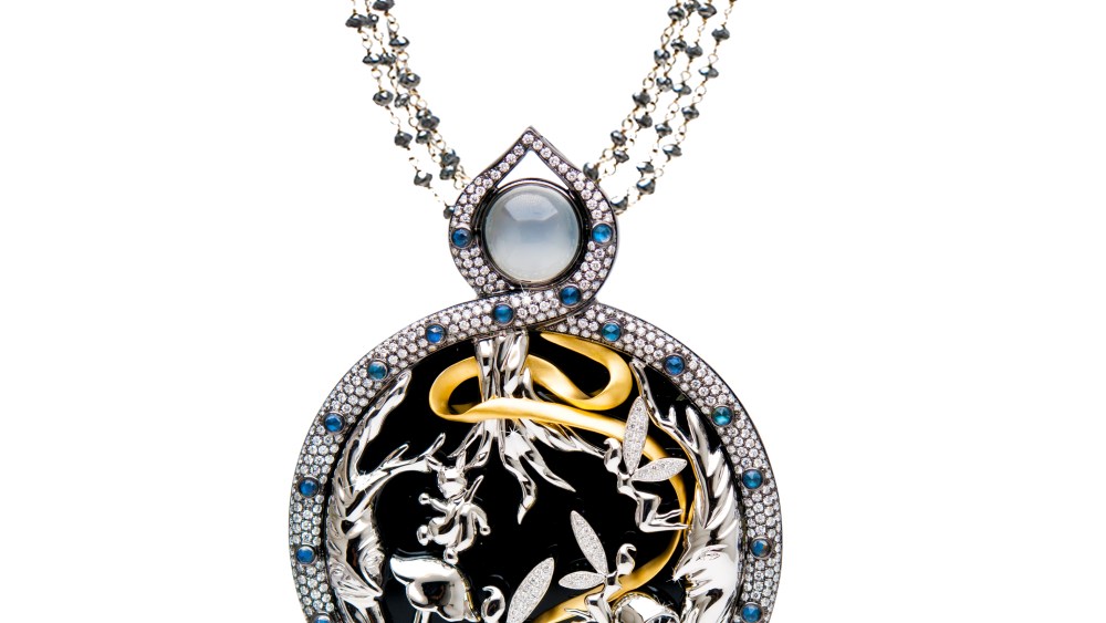 Moon Fairies pendant