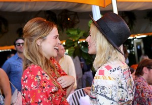 Veuve Clicquot Polo Classic 2016 Zoey Deutch and Kristen Bell