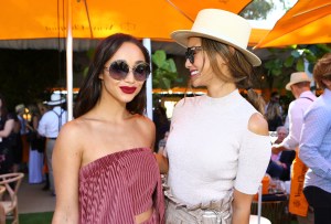 Veuve Clicquot Polo Classic 2016 Cara Santana and Jamie Chung